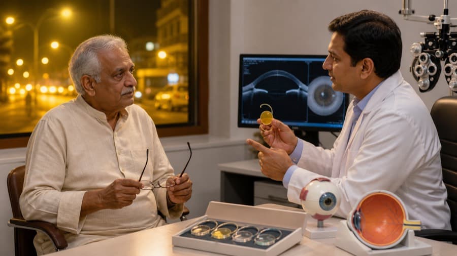 Yellow Vision and Night Glare? Cataract Signs Jaipur Patients Ignore