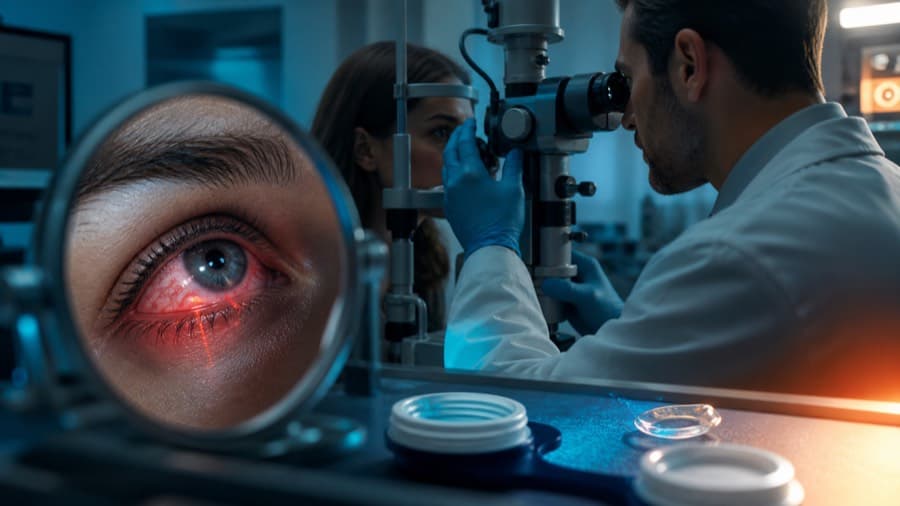 Contact Lens Red Eye in Jaipur: When It Can Become a Corneal Ulcer Emergency
